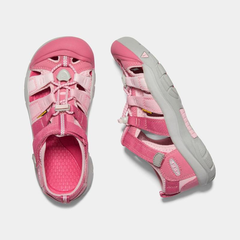 Keen Newport H2 Kids Sandals Pink Factory Outlet NZ (1953-PHFSD)